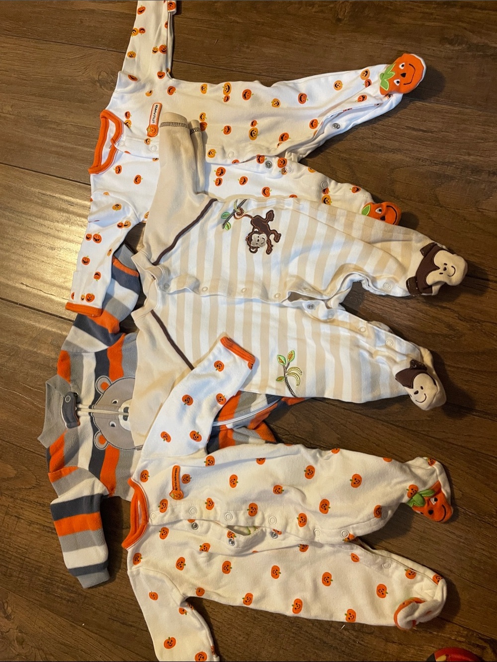 Lot of Newborn One-Piece Sleepers
